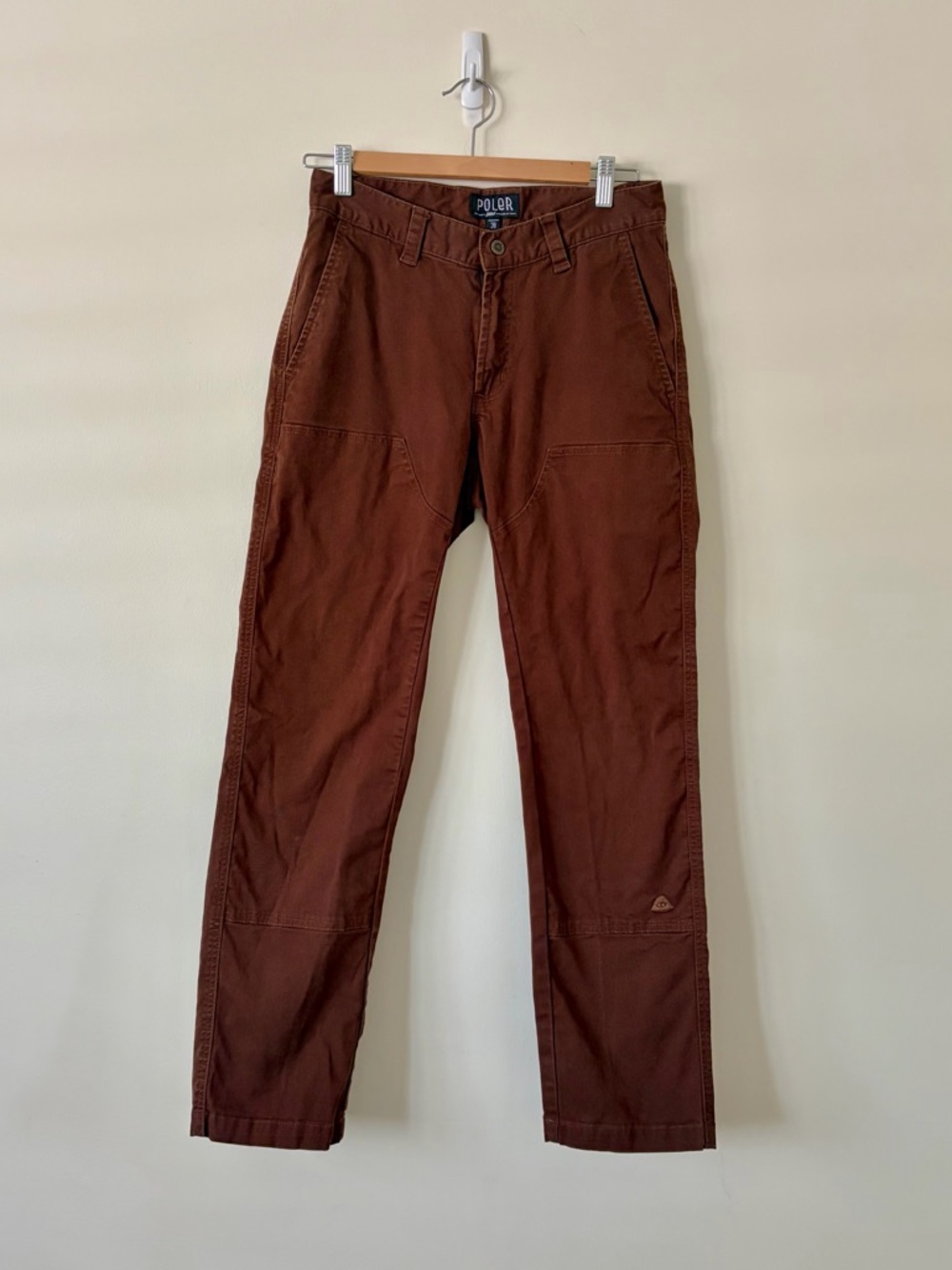 Poler Men's Dark Brown Workwear Chinos